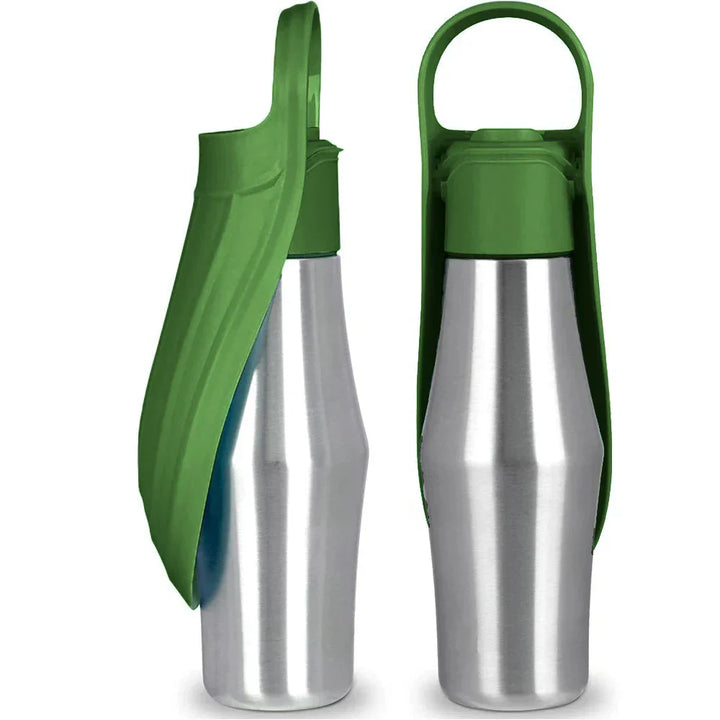 Lisslune | Insulated Dog Water Bottle | Stainless Steel, Leak-Proof & Perfect for Travel and Outdoor Adventures