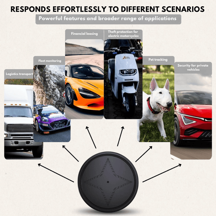Lisslune | TRACELOCK – Compact GPS Tracker with Magnetic Mount & Long Battery Life