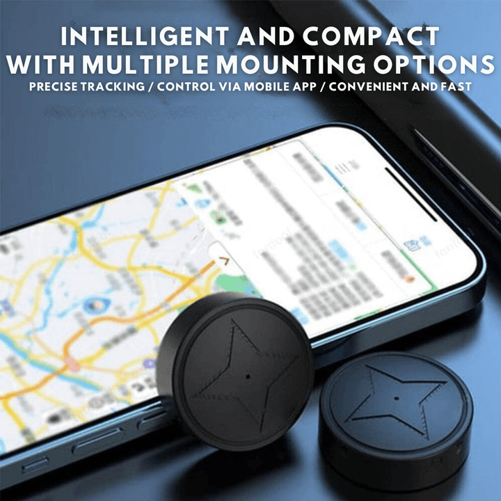 Lisslune | TRACELOCK – Compact GPS Tracker with Magnetic Mount & Long Battery Life