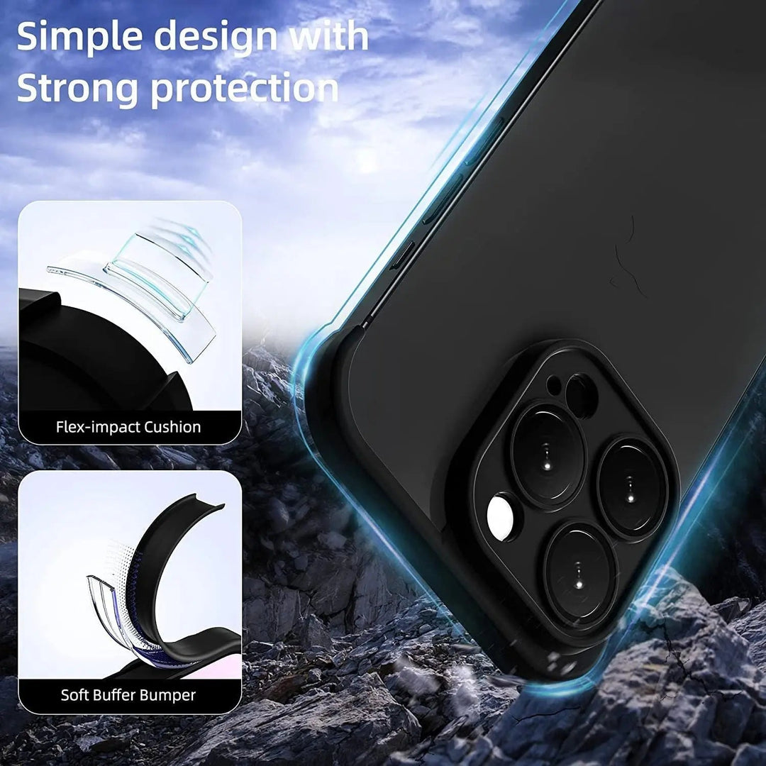 Lisslune | ArmorEdge Max – Robust iPhone Protective Case with Raised Edges