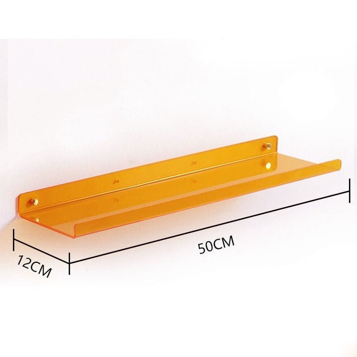 Lisslune | Invisible colored wall-mounted floating shelves