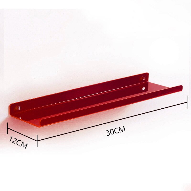 Lisslune | Invisible colored wall-mounted floating shelves