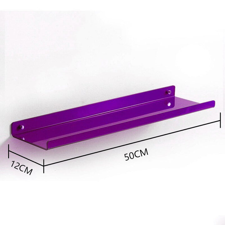 Lisslune | Invisible colored wall-mounted floating shelves