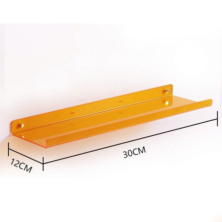 Lisslune | Invisible colored wall-mounted floating shelves