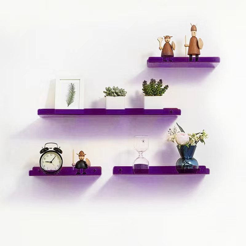 Lisslune | Invisible colored wall-mounted floating shelves