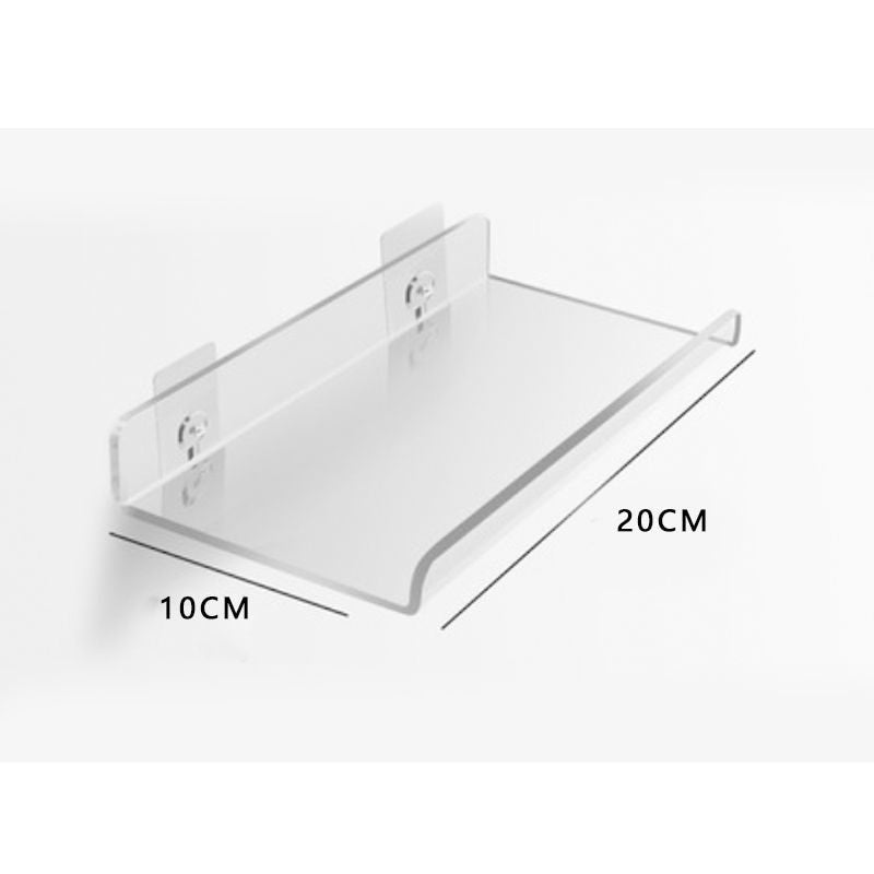 Lisslune | Invisible colored wall-mounted floating shelves