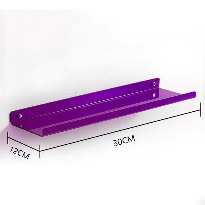 Lisslune | Invisible colored wall-mounted floating shelves