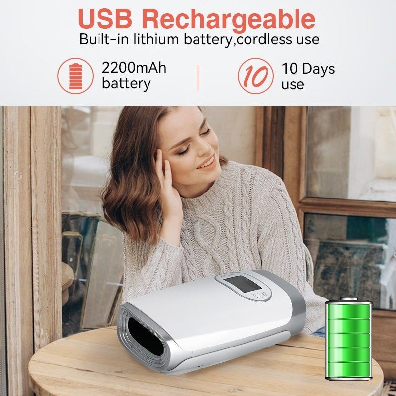 Lisslune | Electric Hand Massager with Compression – Relief for Arthritis & Hand Pain