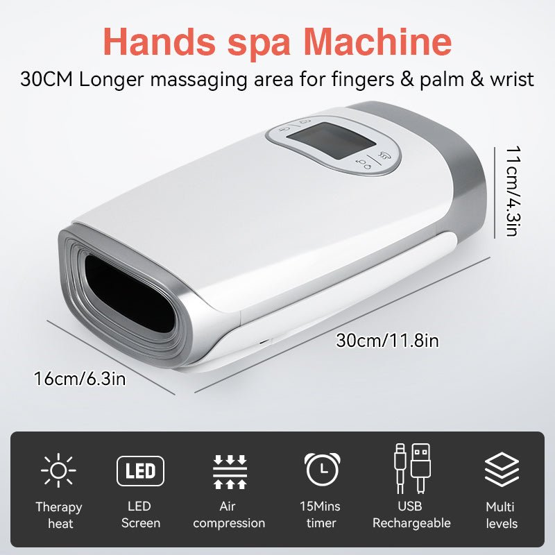 Lisslune | Electric Hand Massager with Compression – Relief for Arthritis & Hand Pain