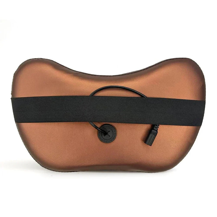Lisslune | Heated Neck & Back Massager Pillow | Muscle Relaxation & Pain Relief