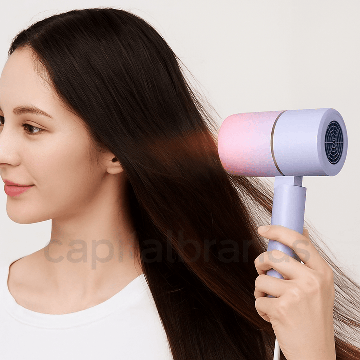 Lisslune | Iondry – Foldable Hair Dryer with Ionic Technology for Smooth & Shiny Hair