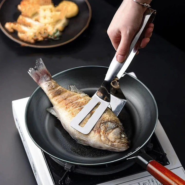Lisslune | ForgeVerra Premium Cast Iron Skillet | Non-stick cast iron frying pan for healthy, even cooking