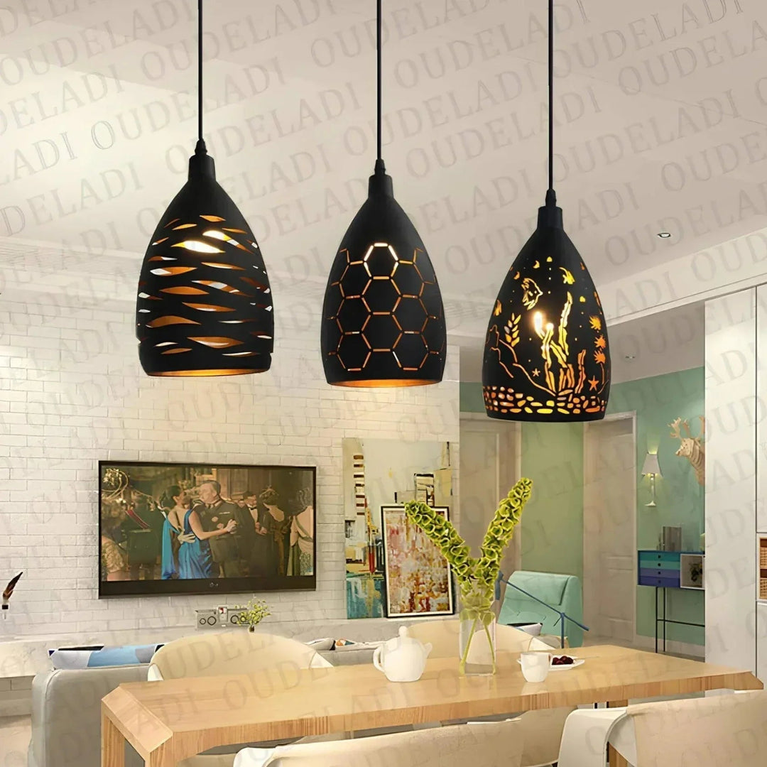 Lisslune | StålLume Industrial Ceiling Lamp – Rugged Elegance for Modern Decor