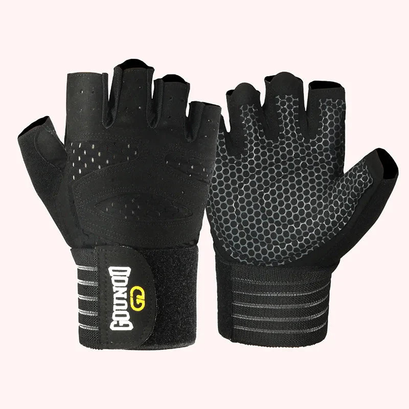 Lisslune | IRONGRIP GLOVES – Breathable Fitness Gloves with Wrist Support
