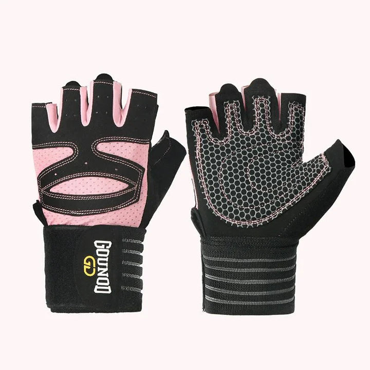Lisslune | IRONGRIP GLOVES – Breathable Fitness Gloves with Wrist Support