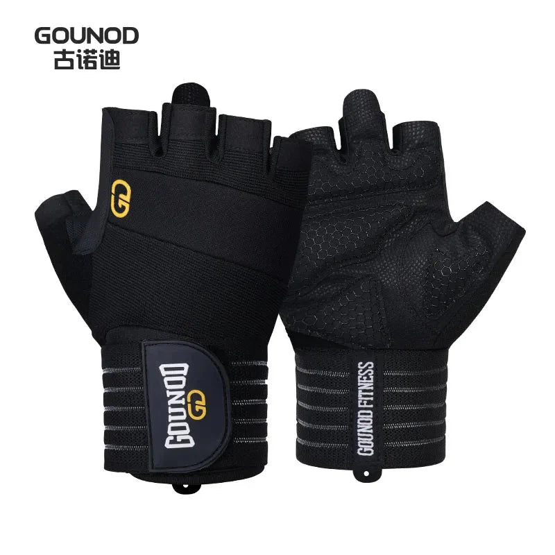 Lisslune | IRONGRIP GLOVES – Breathable Fitness Gloves with Wrist Support
