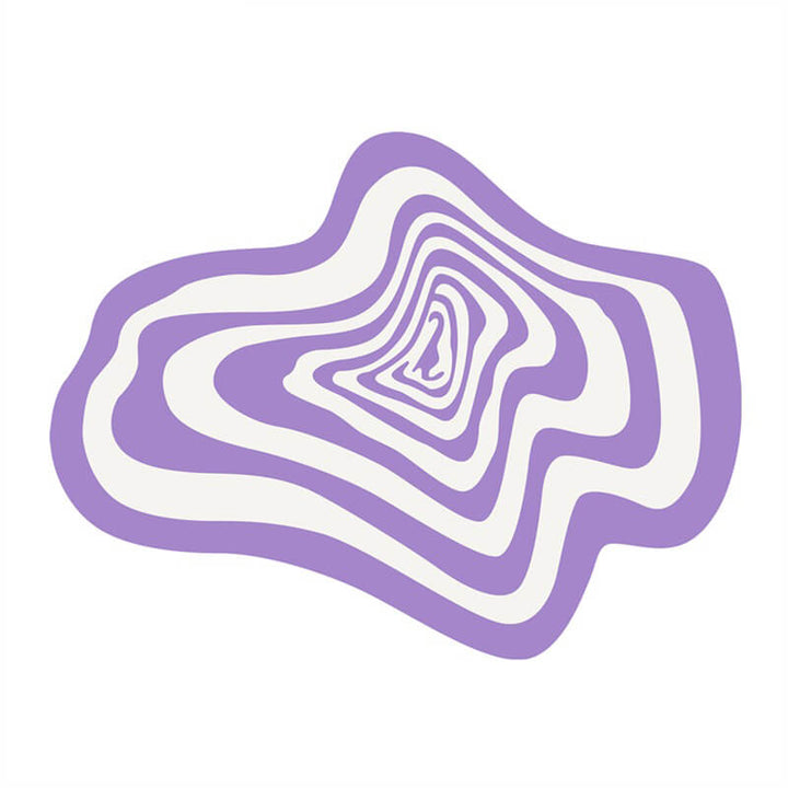 Rynx | Hypno Blob Accent Rug