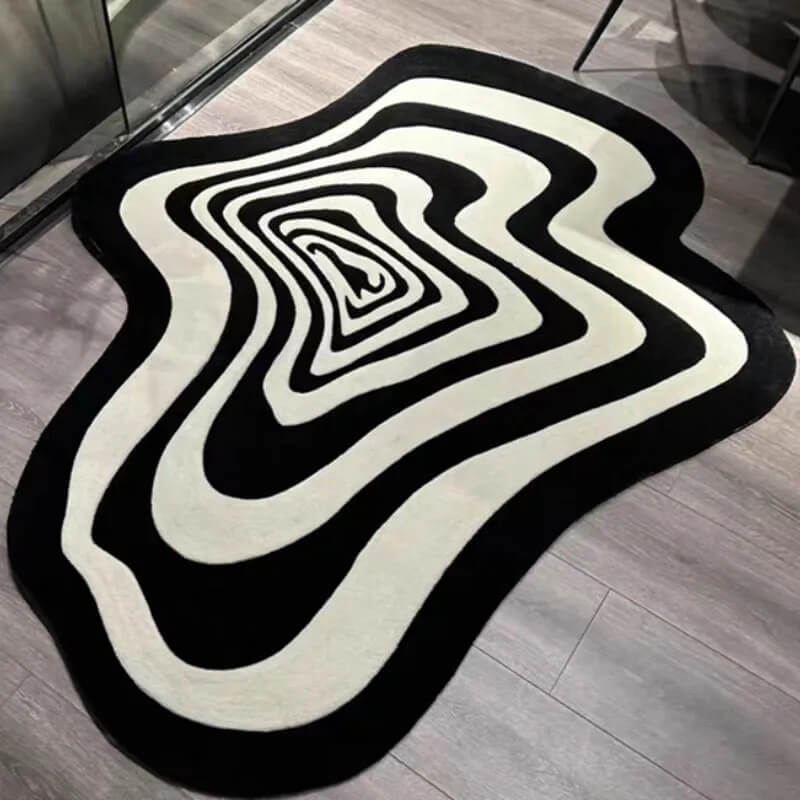 Rynx | Hypno Blob Accent Rug