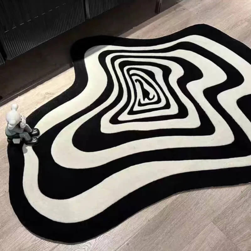 Rynx | Hypno Blob Accent Rug