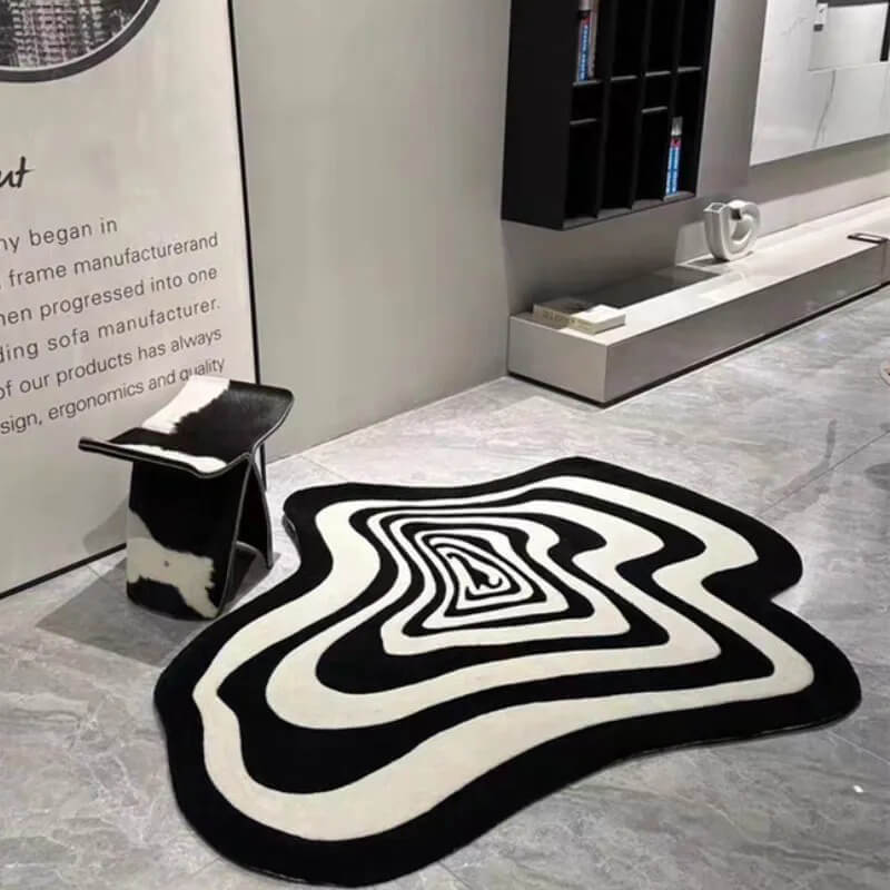 Rynx | Hypno Blob Accent Rug