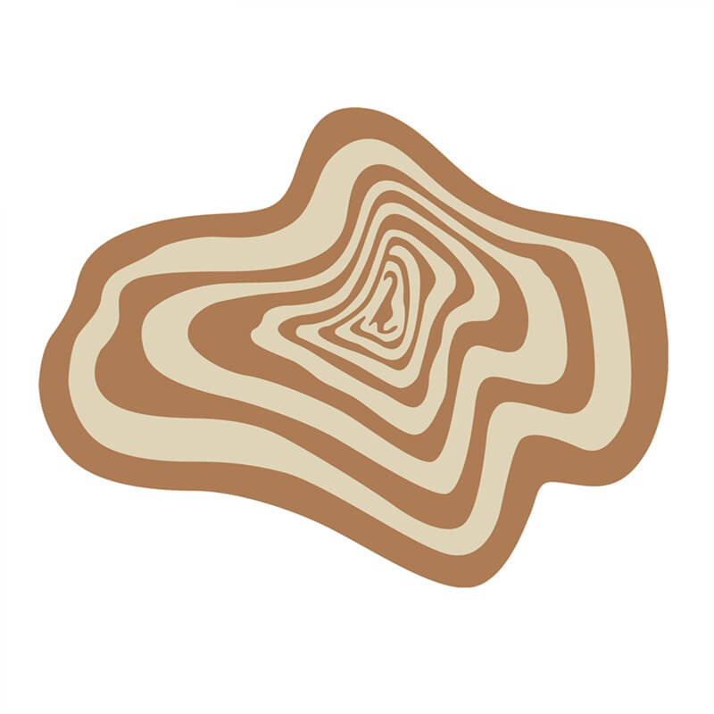 Rynx | Hypno Blob Accent Rug
