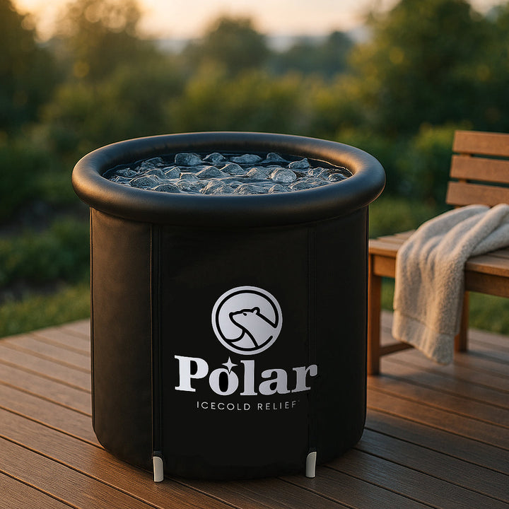Lisslune | Ice bath with insulation – 350L, durable PVC