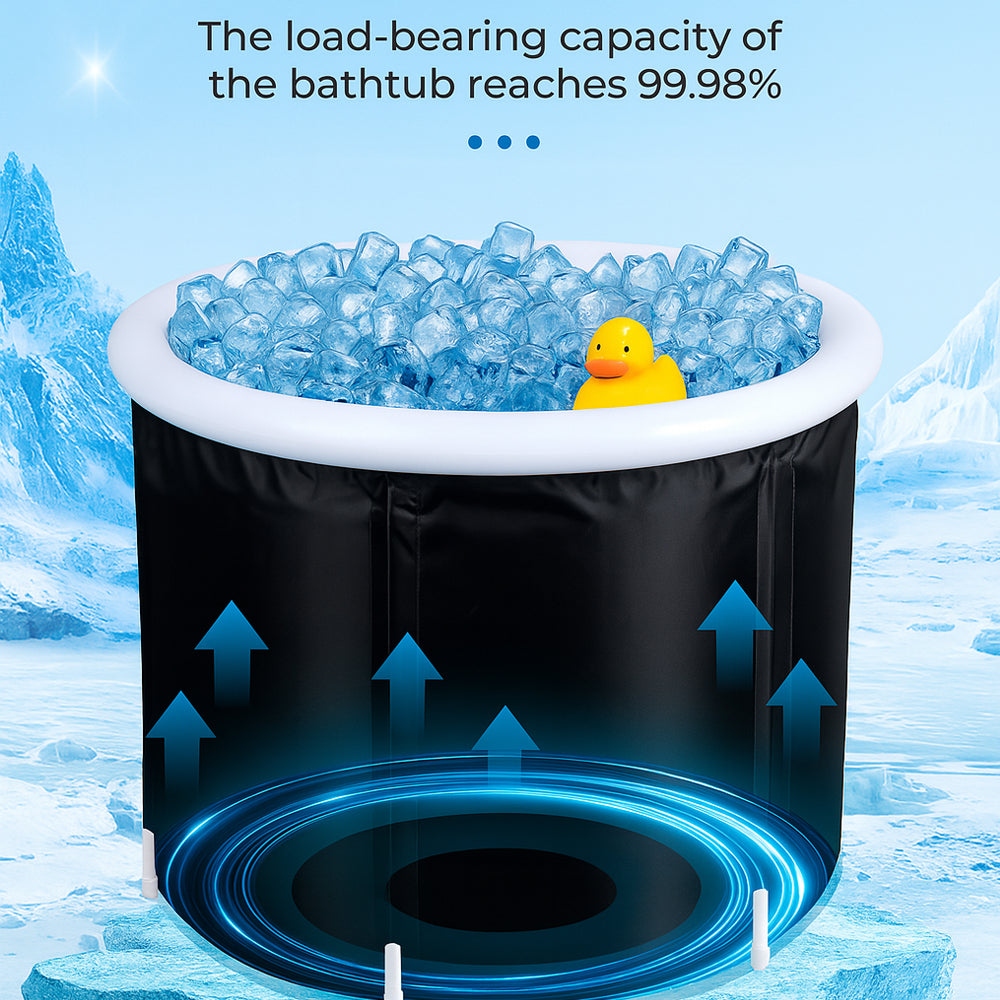 Lisslune | Ice bath with insulation – 350L, durable PVC