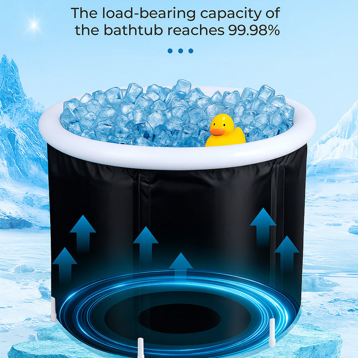 Lisslune | Ice bath with insulation – 350L, durable PVC