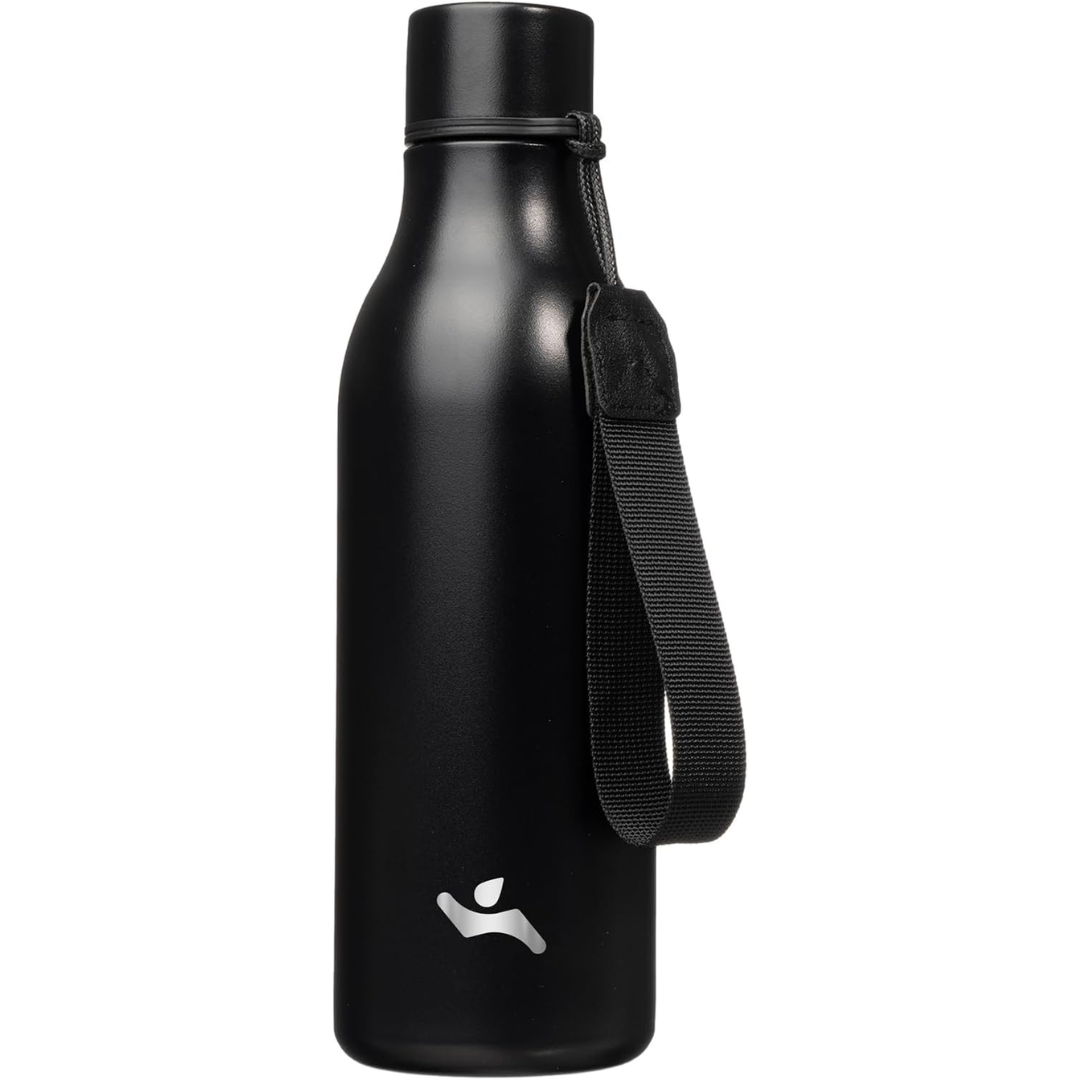 Lisslune | Isolated stainless steel water bottle with strap