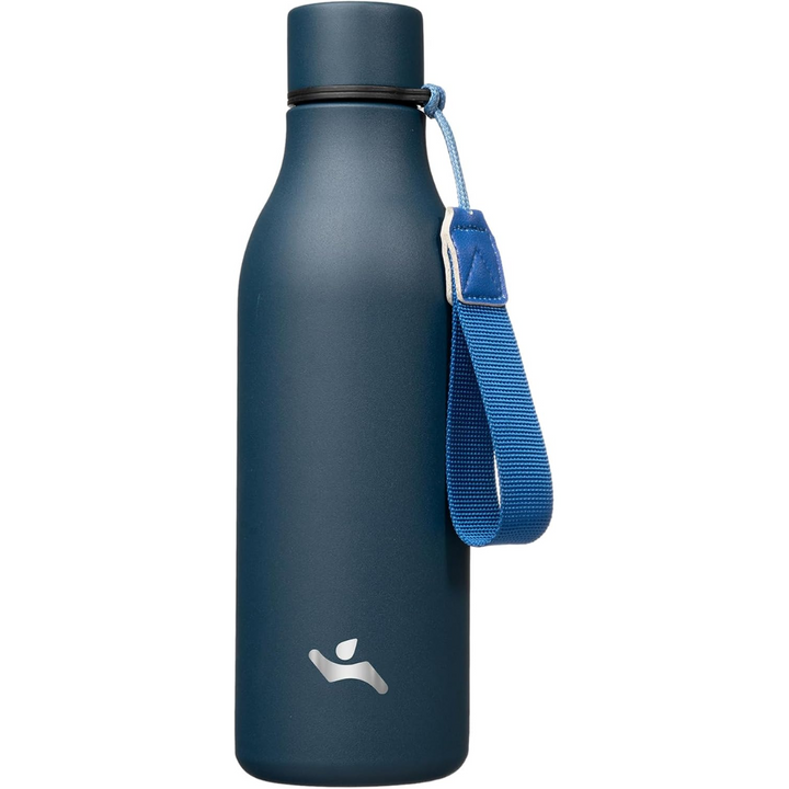 Lisslune | Isolated stainless steel water bottle with strap