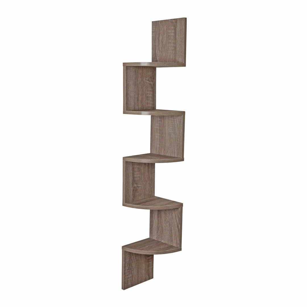 Lisslune | Corner wall - Wall shelf Maximize space stylishly