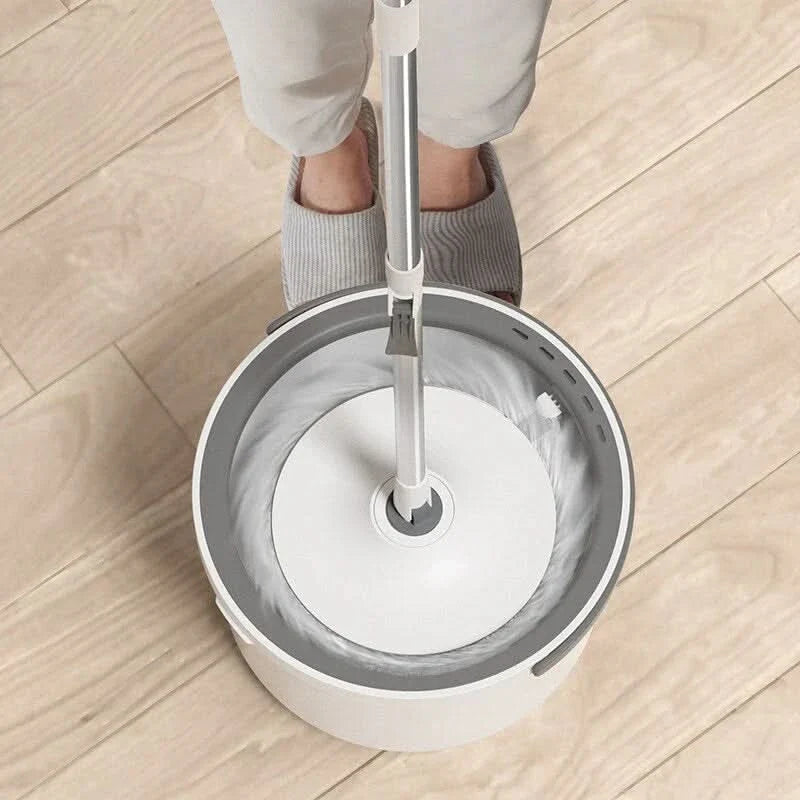 Lisslune | Self-Cleaning Spin Mop with Dual-Chamber Bucket