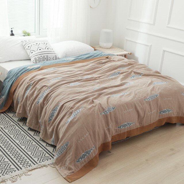 Lisslune | Soft Japanese Throw Blanket