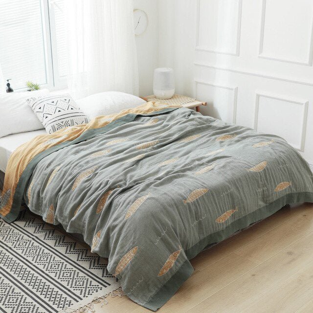 Lisslune | Soft Japanese Throw Blanket