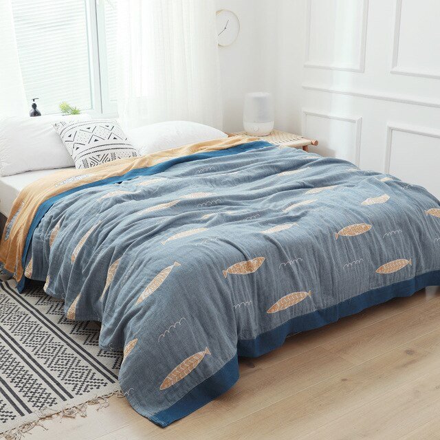 Lisslune | Soft Japanese Throw Blanket