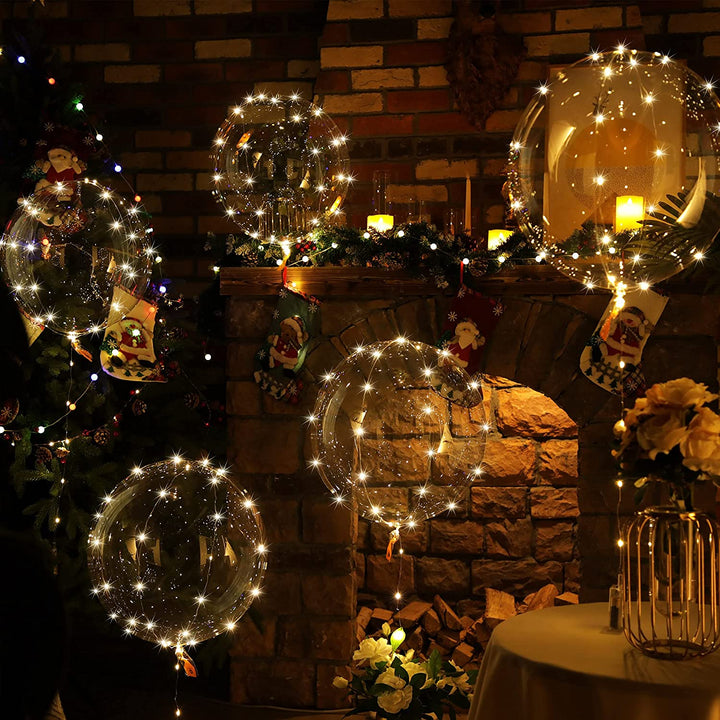 Lisslune | LED Light Party Balloons | Ultra-Durable, Customizable & Perfect for Birthdays and Weddings