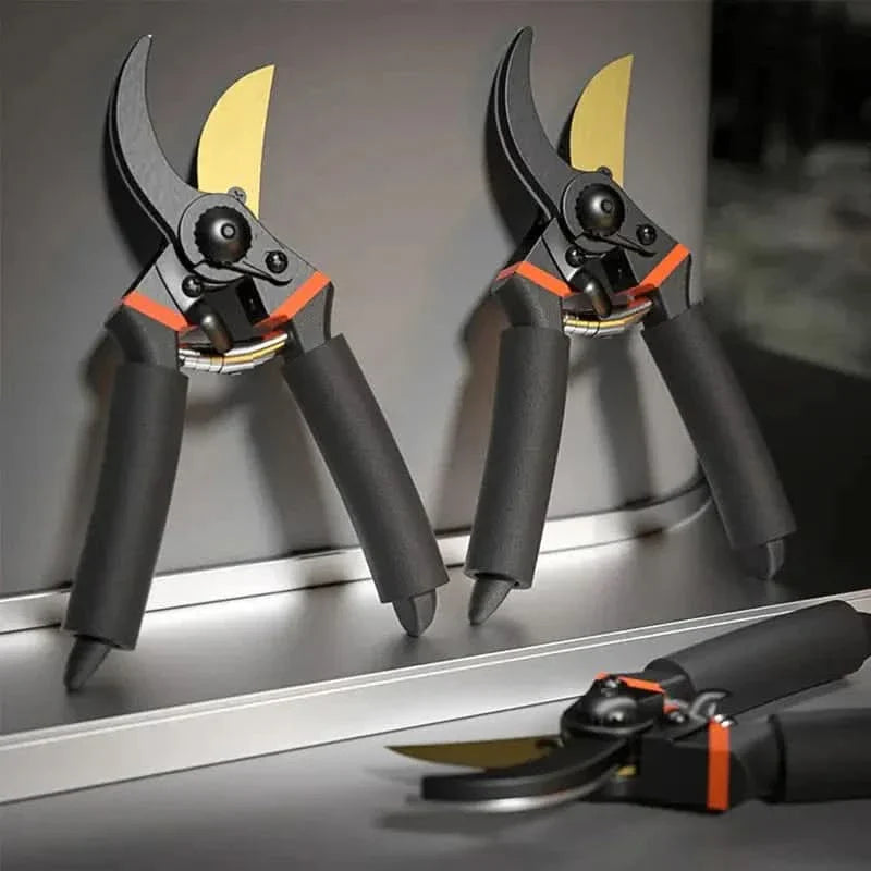 Lisslune | Precision Garden Pruning Shears with Sharp Steel Blades