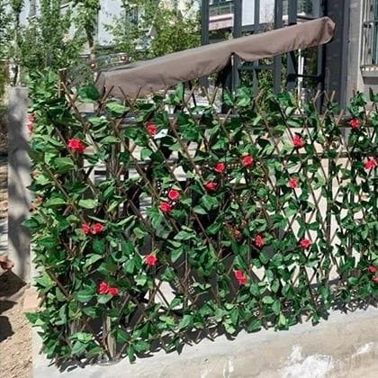 Lisslune | Expandable Floral Fence