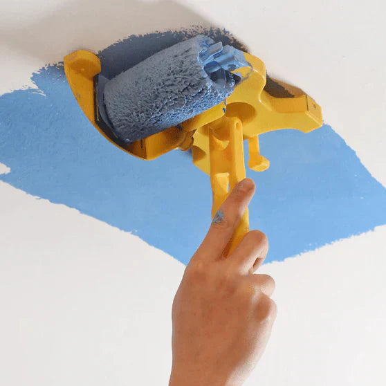 Lisslune | Innovative Corner and Edge Paint Roller with Precision Guide for Effortless Painting – Ergonomic Handle for Professional Finish