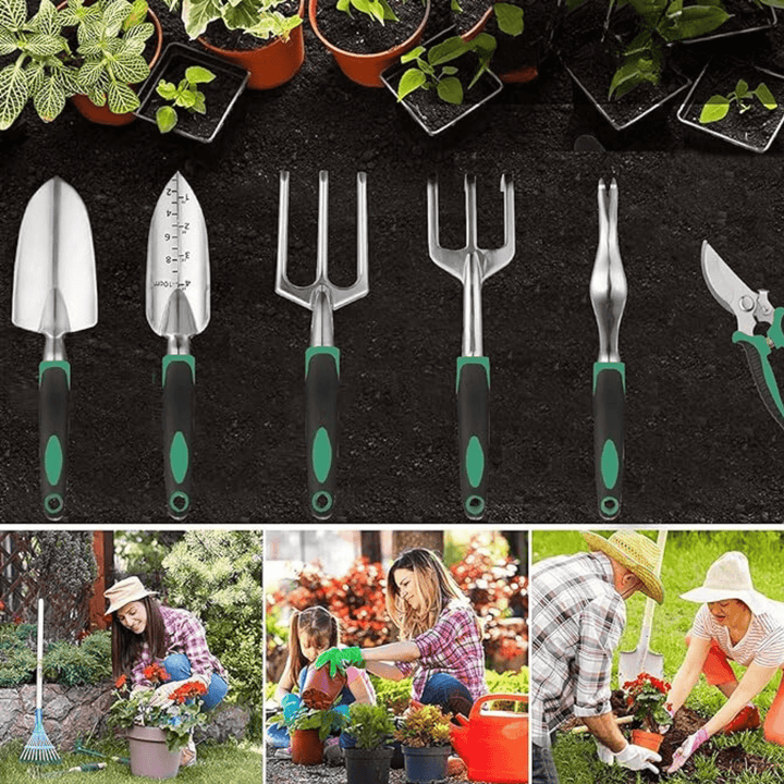 Lisslune | GardenGear - Complete professional gardening set - 11 tools