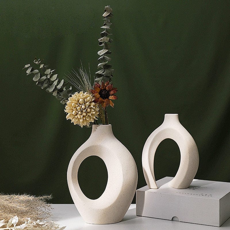 Lisslune | Duo of Nordic ceramic vases