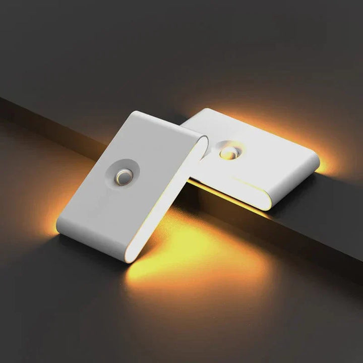 Lisslune | Wireless LED Night Lights with Motion Sensor | USB Rechargeable | Soft Warm Light
