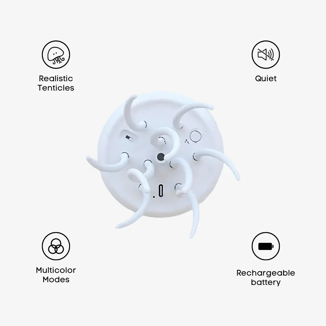 Lisslune | Original JellyBeat | Smart Colorful LED Dancing Jellyfish Lamp
