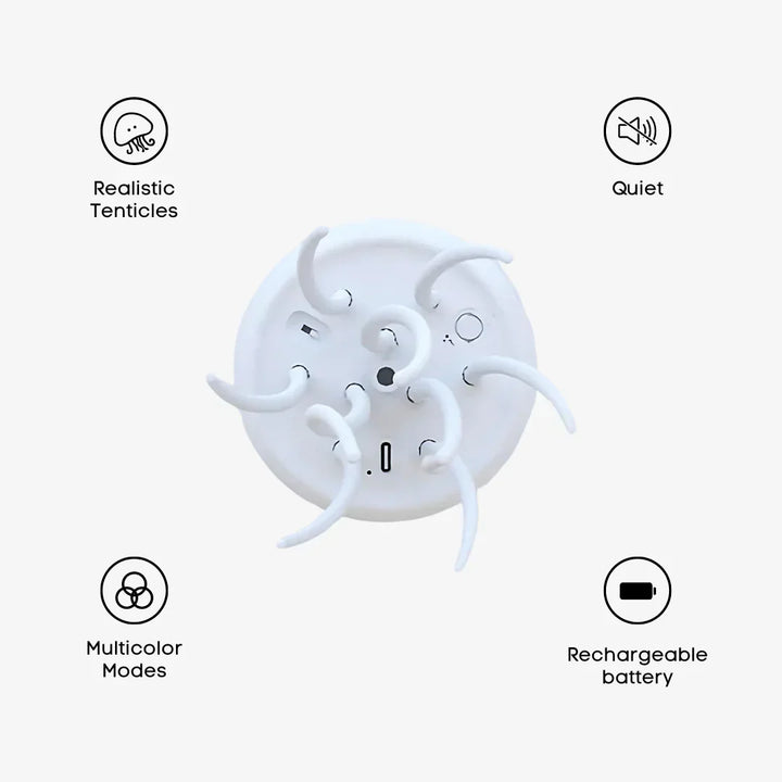 Lisslune | Original JellyBeat | Smart Colorful LED Dancing Jellyfish Lamp