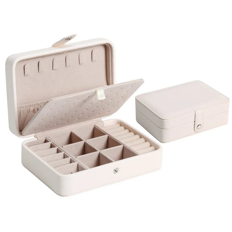 Lisslune | JewelCase – Leather Jewelry Box for Rings and Earrings
