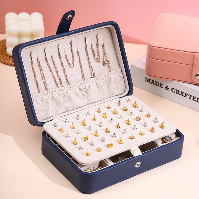 Lisslune | JewelCase – Leather Jewelry Box for Rings and Earrings