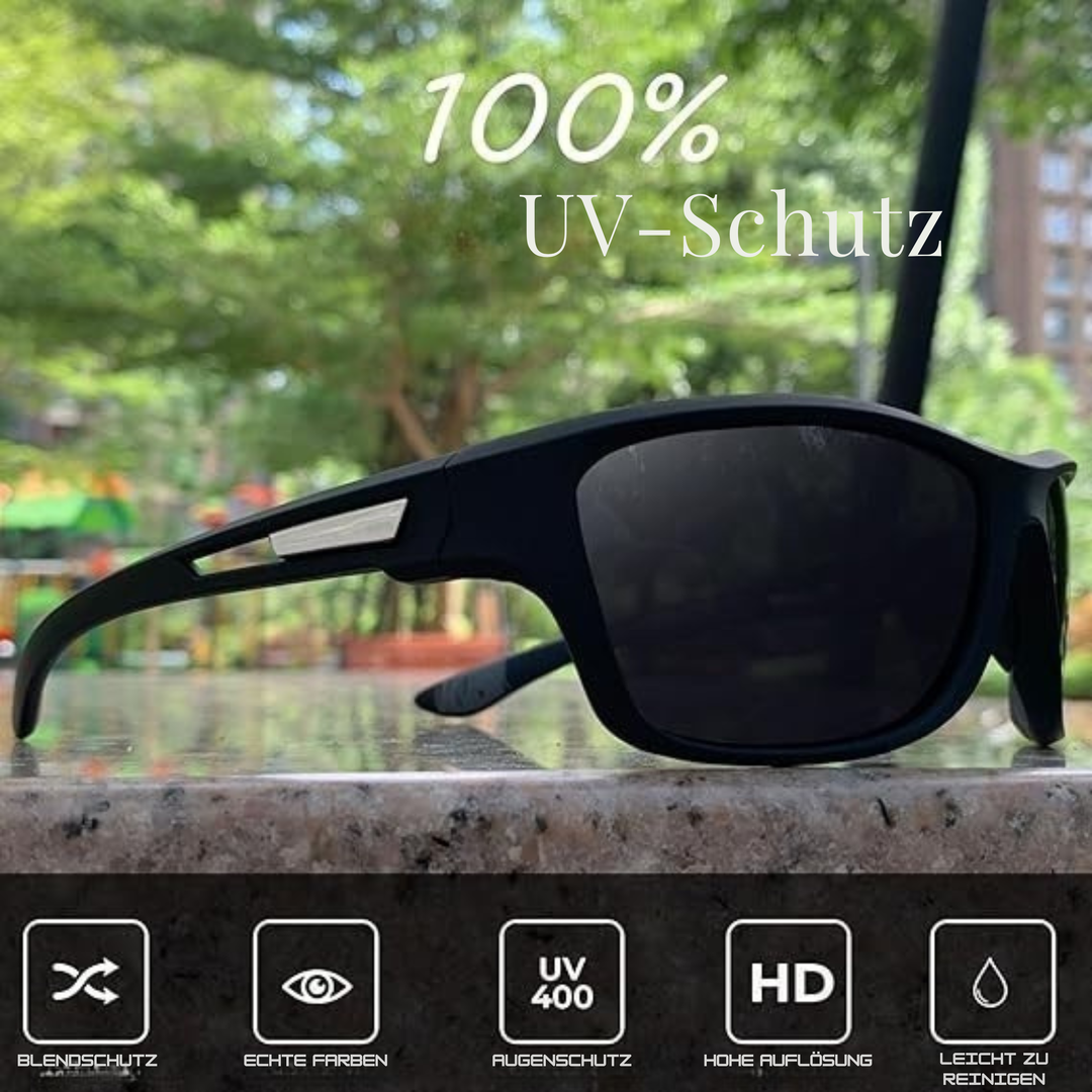 Lisslune | Polarized Sunglasses – 100% UV Protection & Polarized Lenses for Sports & Leisure | Scratch-resistant & Lightweight
