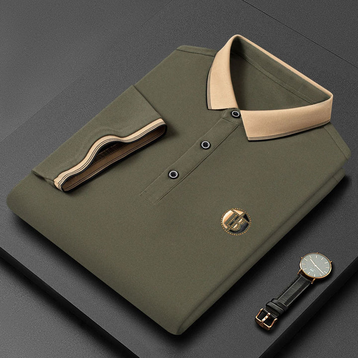 Lisslune | Men's breathable business polo shirt