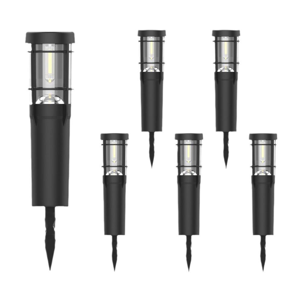 Lisslune | Solar path lights, solar outdoor lights up to 14 hrs. Outdoor waterproof, IP65 waterproof solar garden lights for paths walkways
