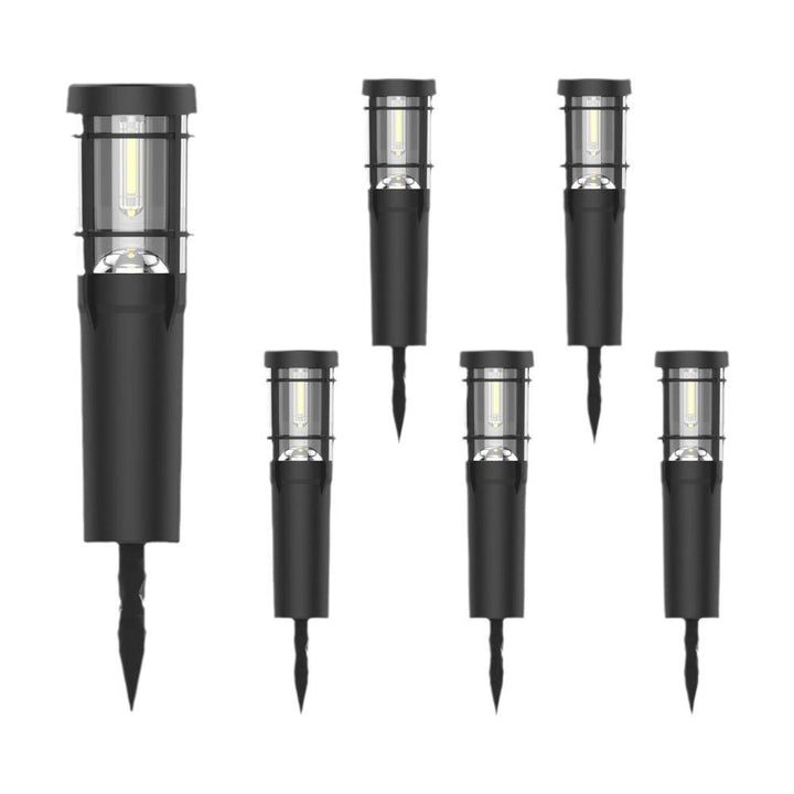 Lisslune | Solar path lights, solar outdoor lights up to 14 hrs. Outdoor waterproof, IP65 waterproof solar garden lights for paths walkways